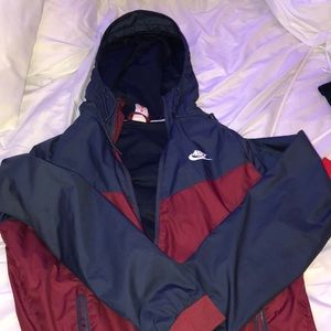 Nike colorblock windbreaker